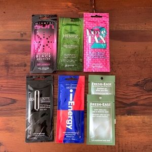 Lot of Bronzing Tanning Lotion Packets